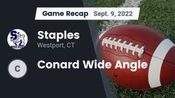 Recap: Staples  vs. Conard Wide Angle 2022