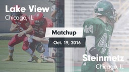 Matchup: Lake View High Schoo vs. Steinmetz  2016