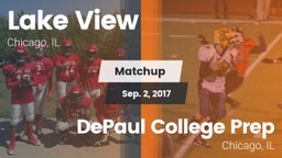 Matchup: Lake View High Schoo vs. DePaul College Prep  2017