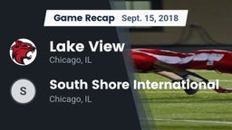Recap: Lake View  vs. South Shore International  2018