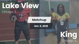 Matchup: Lake View High Schoo vs. King  2018