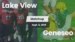 Matchup: Lake View High Schoo vs. Geneseo  2019