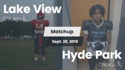 Matchup: Lake View High Schoo vs. Hyde Park  2019