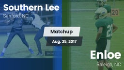 Matchup: Southern Lee High vs. Enloe  2016