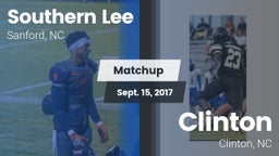 Matchup: Southern Lee High vs. Clinton  2017