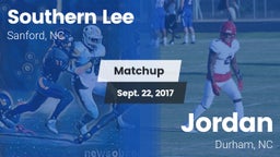 Matchup: Southern Lee High vs. Jordan  2017