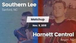 Matchup: Southern Lee High vs. Harnett Central  2018