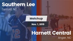 Matchup: Southern Lee High vs. Harnett Central  2019