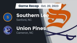 Recap: Southern Lee  vs. Union Pines  2023