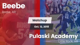 Matchup: Beebe  vs. Pulaski Academy 2018