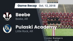 Recap: Beebe  vs. Pulaski Academy 2018
