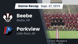 Recap: Beebe  vs. Parkview  2019