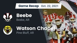 Recap: Beebe  vs. Watson Chapel  2021