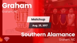 Matchup: Graham  vs. Southern Alamance  2017