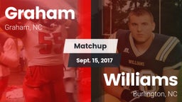 Matchup: Graham  vs. Williams  2017
