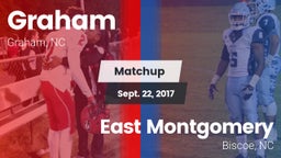 Matchup: Graham  vs. East Montgomery  2017