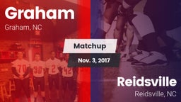 Matchup: Graham  vs. Reidsville  2017