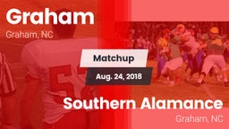 Matchup: Graham  vs. Southern Alamance  2018