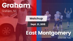 Matchup: Graham  vs. East Montgomery  2018