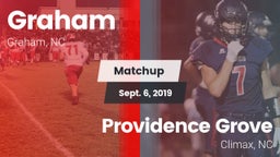 Matchup: Graham  vs. Providence Grove  2019