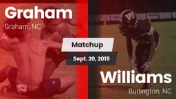 Matchup: Graham  vs. Williams  2019