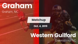 Matchup: Graham  vs. Western Guilford  2019
