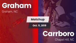 Matchup: Graham  vs. Carrboro  2019