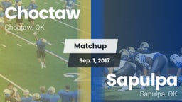 Matchup: Choctaw  vs. Sapulpa  2017