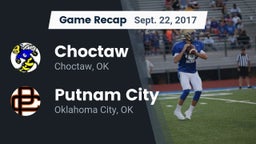 Recap: Choctaw  vs. Putnam City  2017