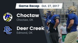 Recap: Choctaw  vs. Deer Creek  2017