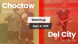 Matchup: Choctaw  vs. Del City  2018