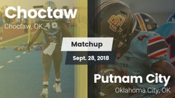Matchup: Choctaw  vs. Putnam City  2018