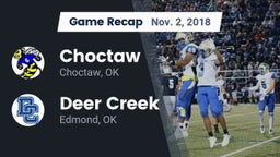 Recap: Choctaw  vs. Deer Creek  2018