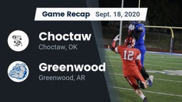 Recap: Choctaw  vs. Greenwood  2020