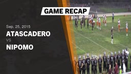 Recap: Atascadero  vs. Nipomo  2015