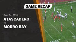 Recap: Atascadero  vs. Morro Bay  2015