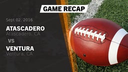 Recap: Atascadero  vs. Ventura  2016