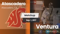 Matchup: Atascadero High vs. Ventura  2017