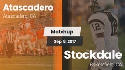 Matchup: Atascadero High vs. Stockdale  2017