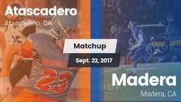 Matchup: Atascadero High vs. Madera  2017