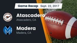 Recap: Atascadero  vs. Madera  2017