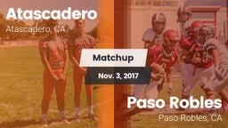 Matchup: Atascadero High vs. Paso Robles  2017