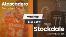 Matchup: Atascadero High vs. Stockdale  2019