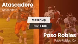 Matchup: Atascadero High vs. Paso Robles  2019