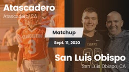 Matchup: Atascadero High vs. San Luis Obispo  2020