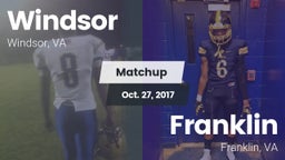 Matchup: Windsor  vs. Franklin  2017