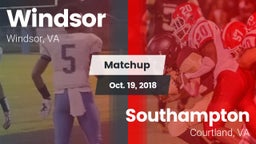 Matchup: Windsor  vs. Southampton  2018