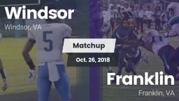 Matchup: Windsor  vs. Franklin  2018