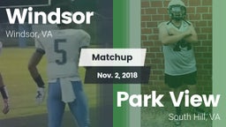 Matchup: Windsor  vs. Park View  2018