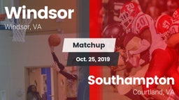 Matchup: Windsor  vs. Southampton  2019